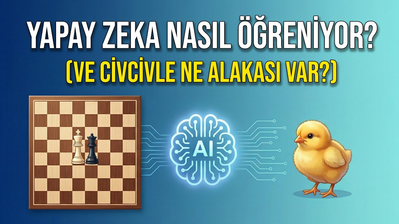 Yapay zeka eğitimiyle civcivlerin ne alakası var?